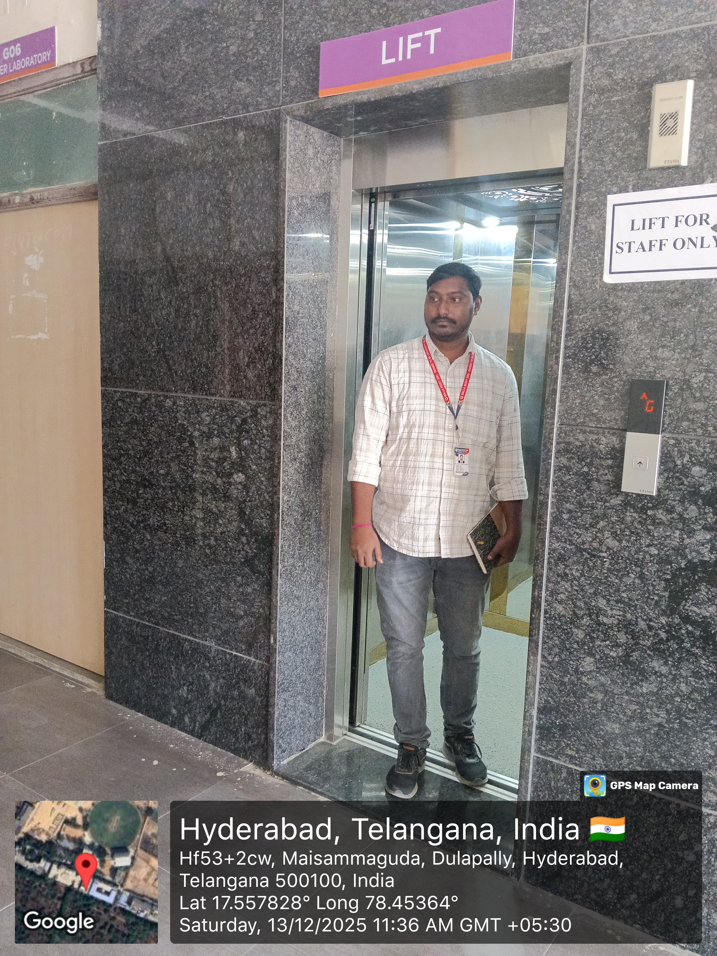 Lift Facility for Physically Challenged