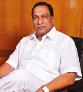 Portrait of Sri Ch. Malla Reddy, Founder & Chairman